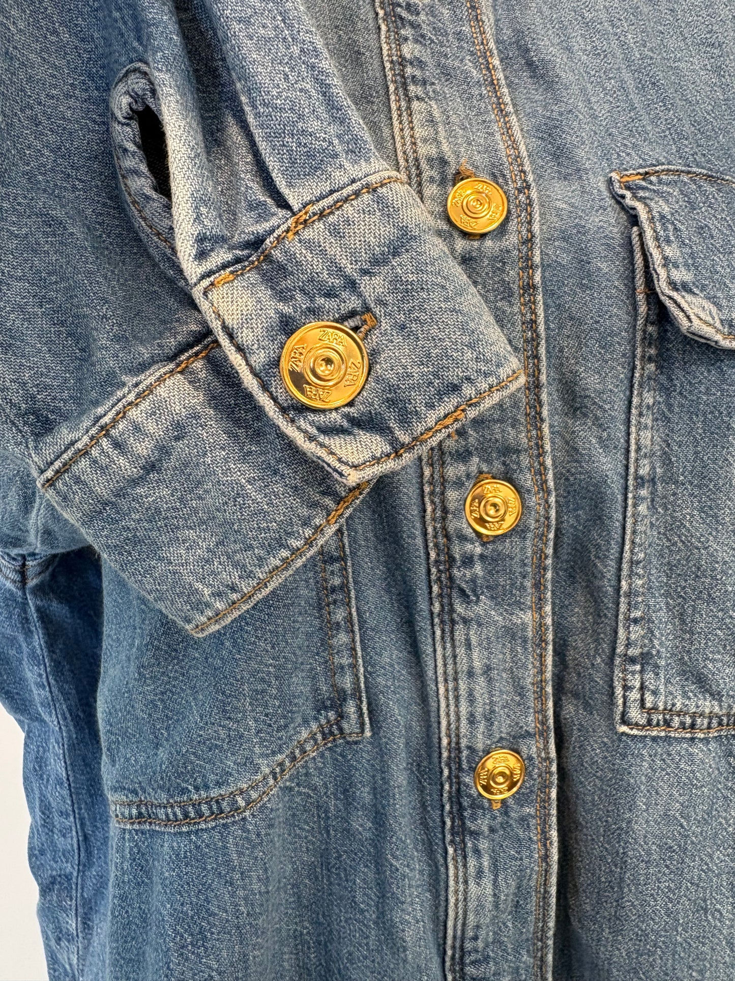 Zara Denim Shirt - M