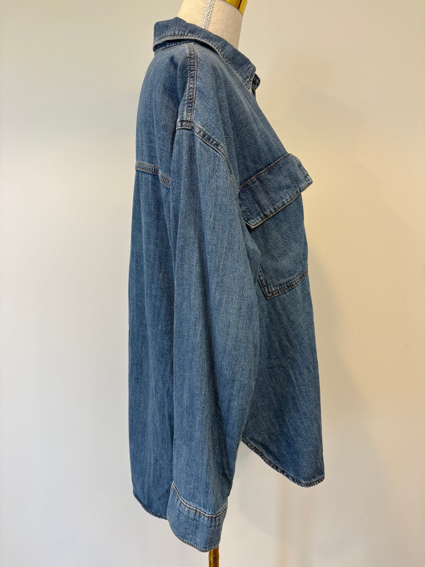Zara Denim Shirt - M