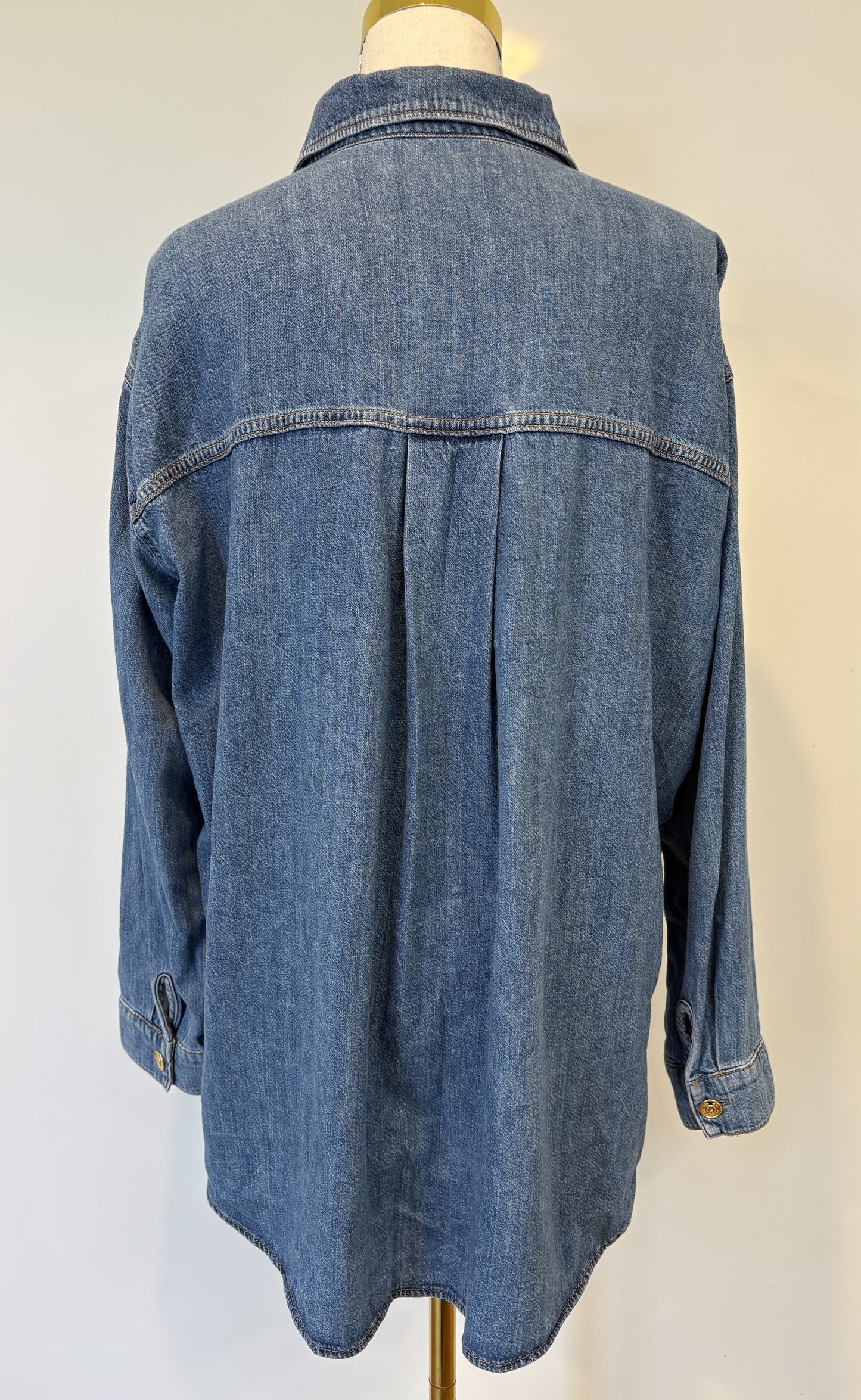 Zara Denim Shirt - M