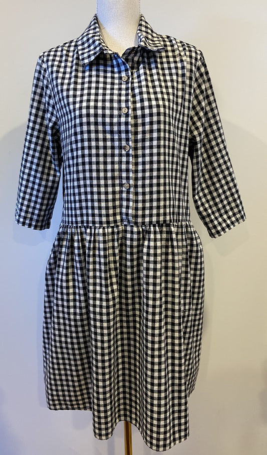 Cali & Co Gingham Dress