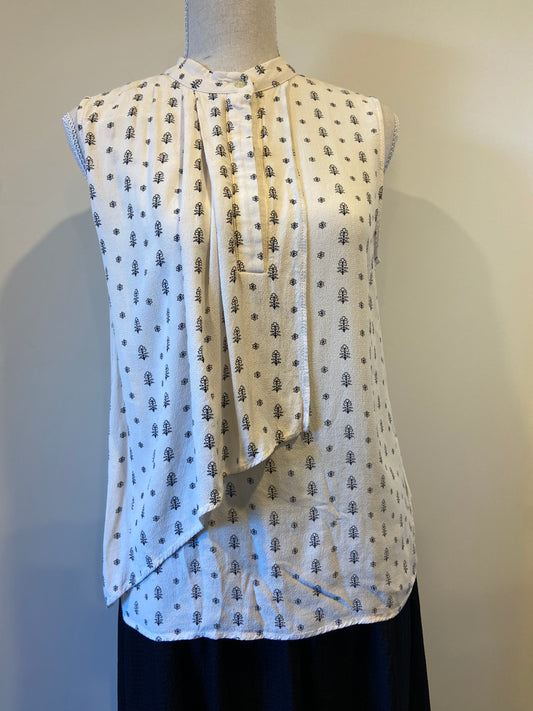 Reiss - Willow Printed Sleeveless Blouse