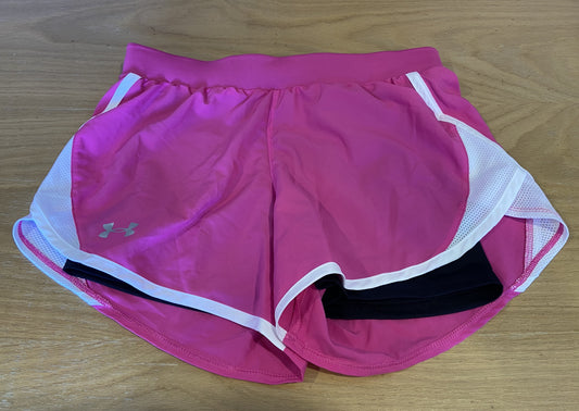 Under Armour Fly By 2.0 Pink Shorts