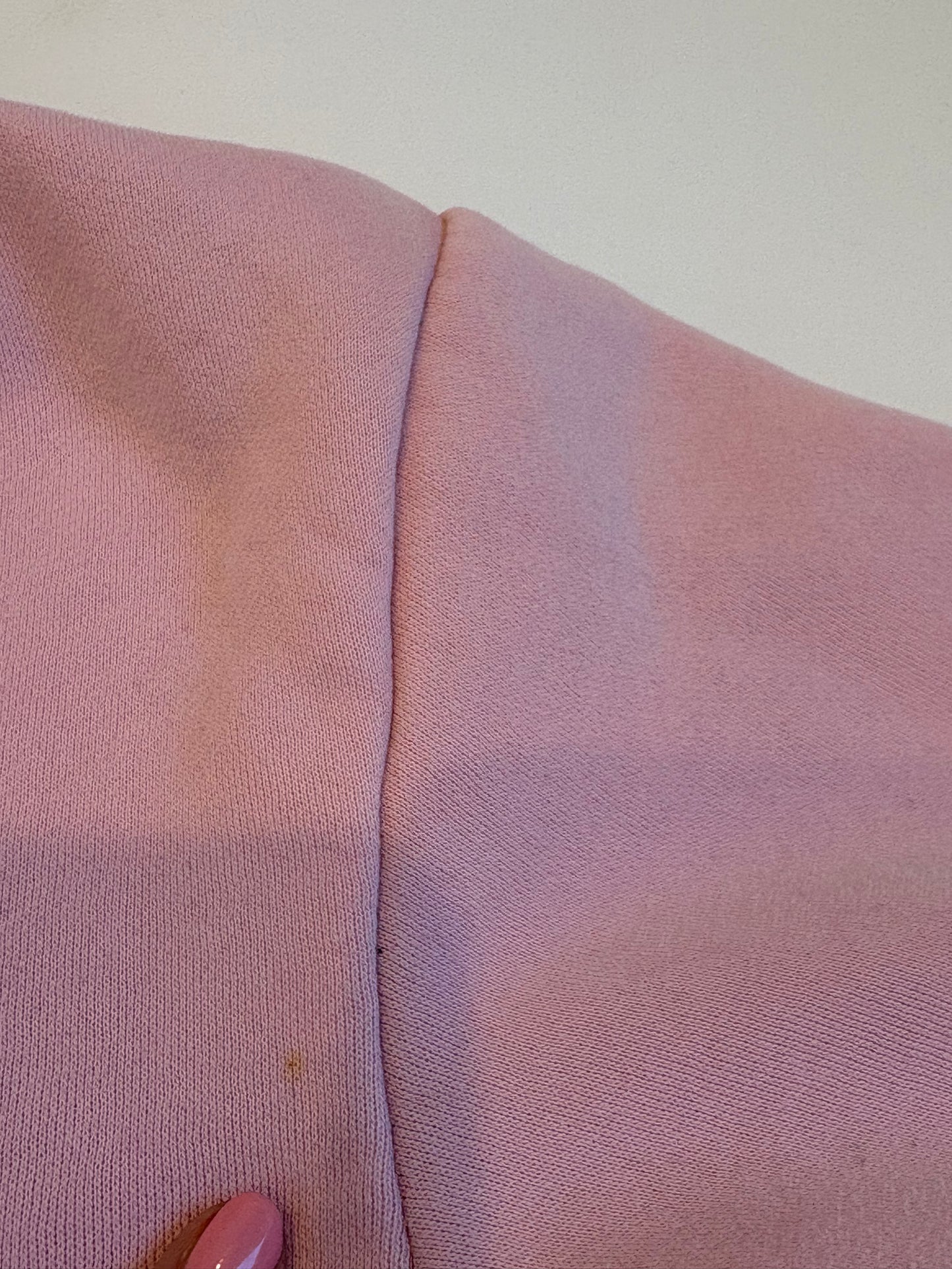 Pink Palm Puff - Everything Comes in Waves Hoodie - S (RRP $155)