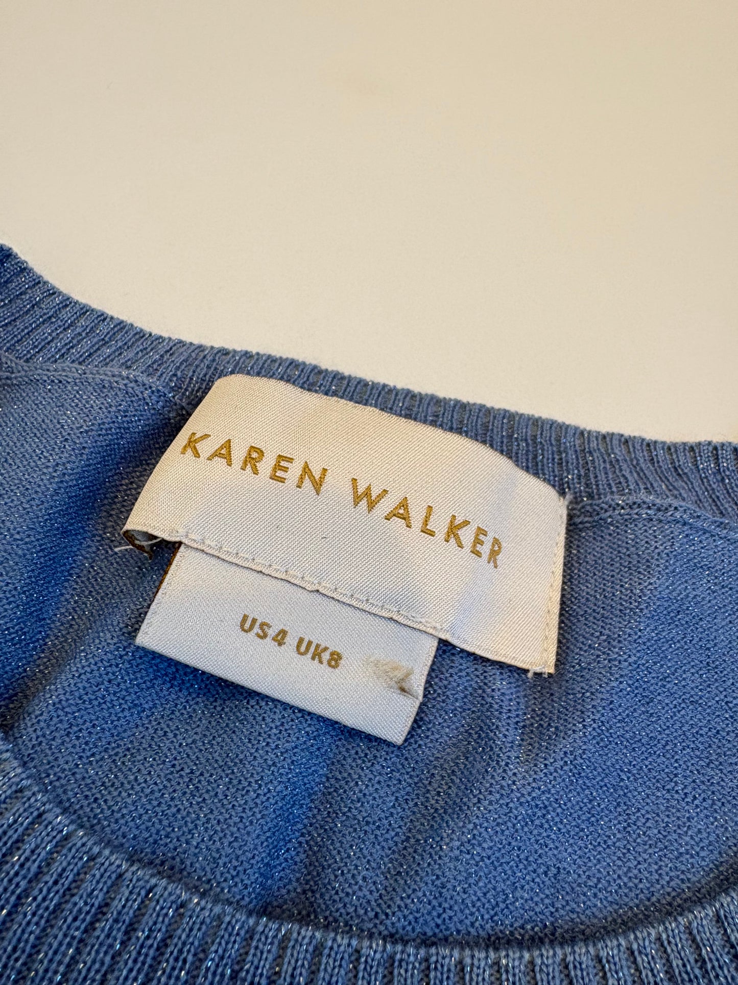 Karen Walker Striped Top - US4 / UK8