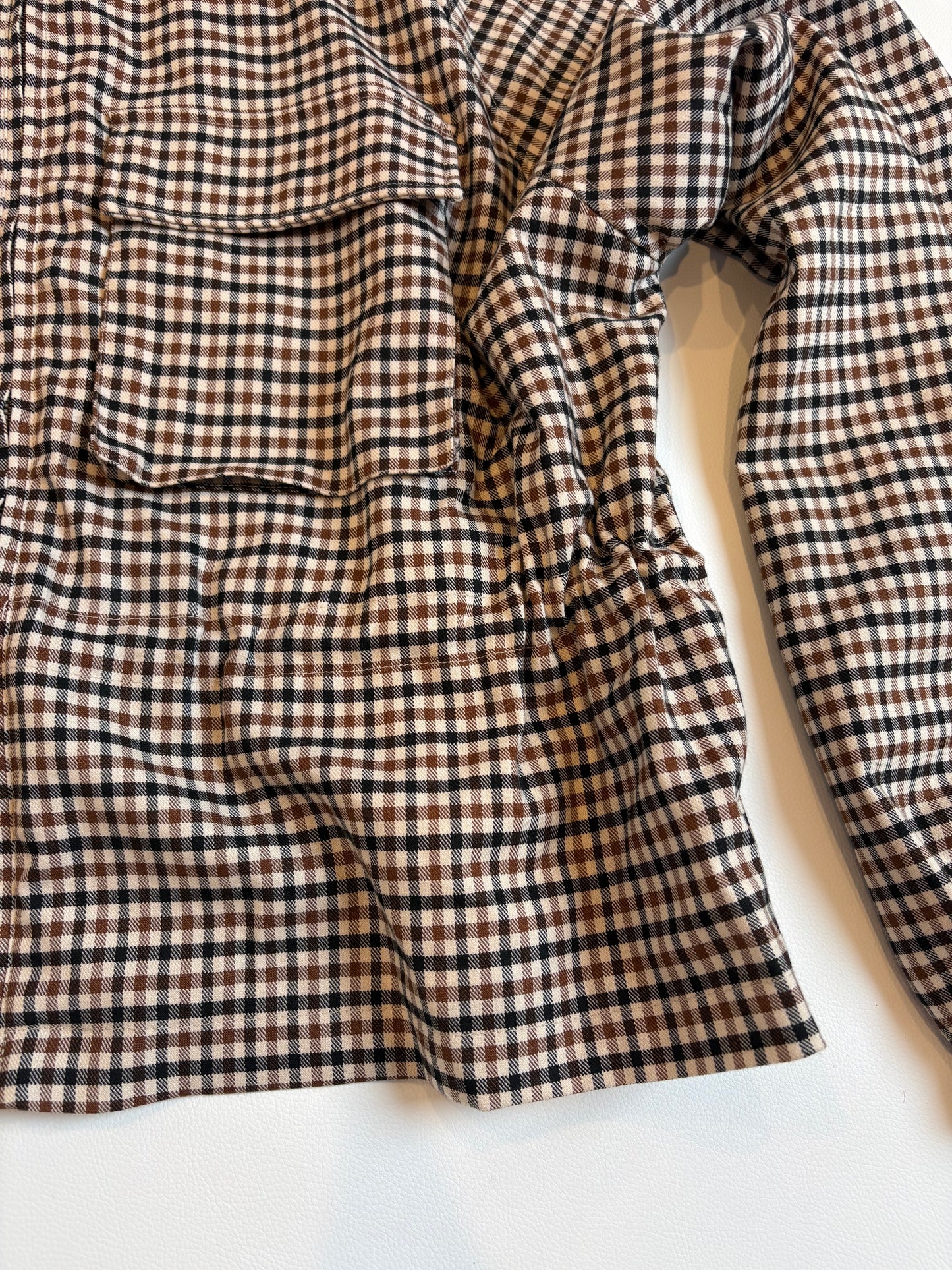 Glassons Gingham Pocket Jacket - XL