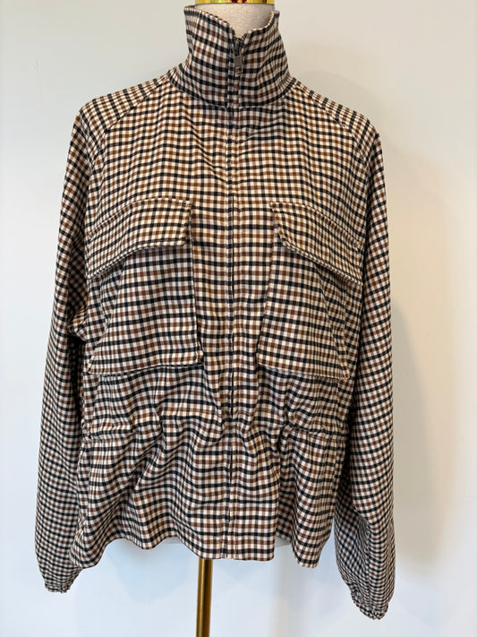 Glassons Gingham Pocket Jacket - XL