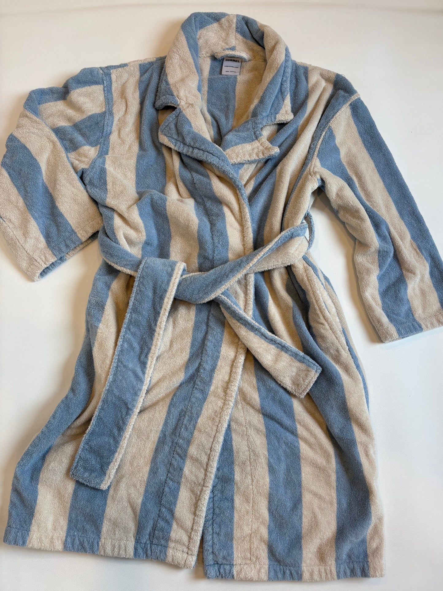 Hommey Terry Bath Robe - L/XL (RRP $179)