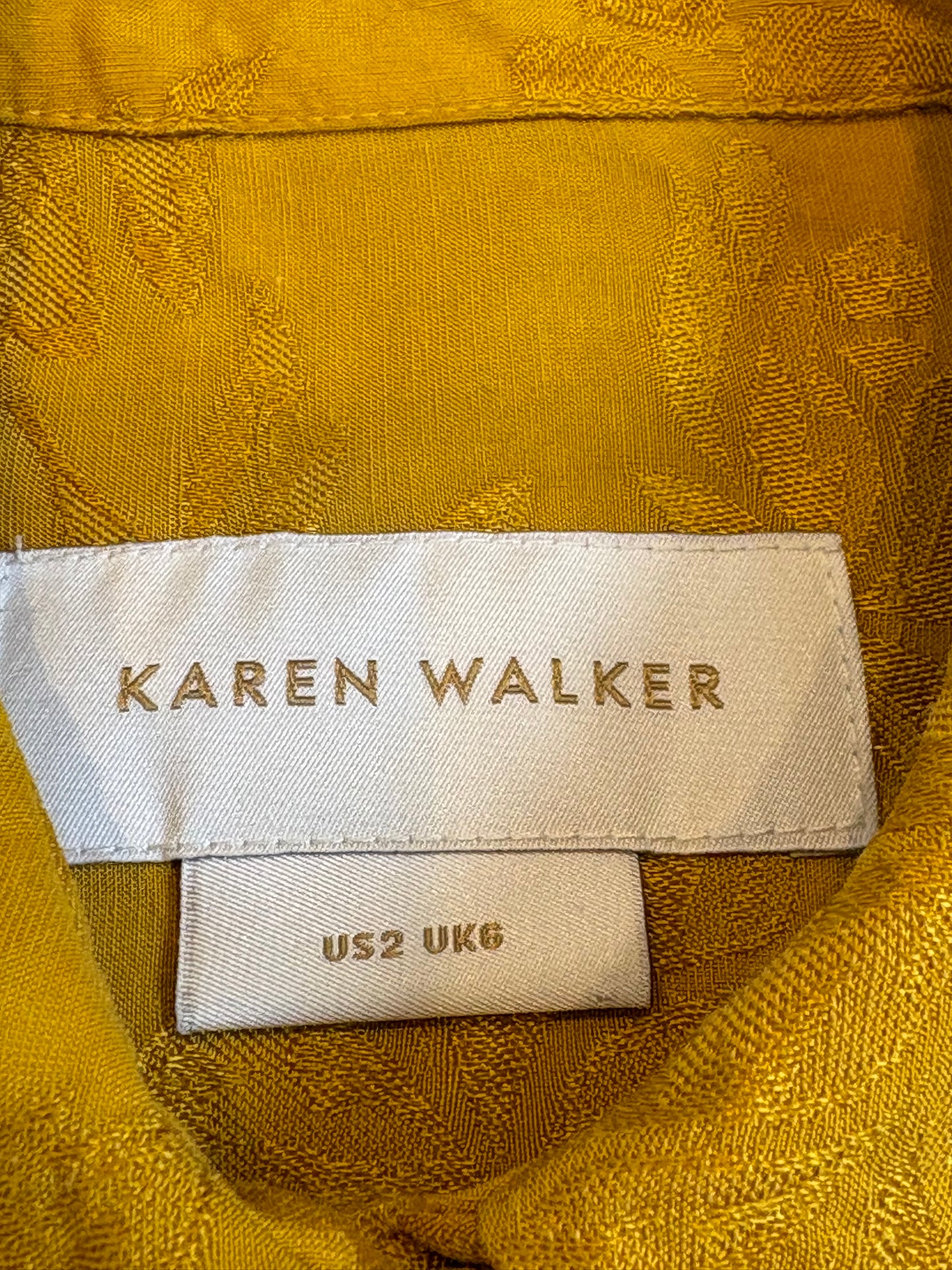Karen Walker Shirt - US2 / UK6