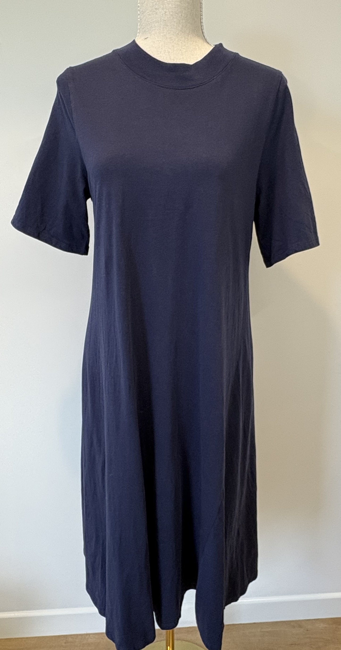 Kowtow Tee Shirt Dress, Navy - XS