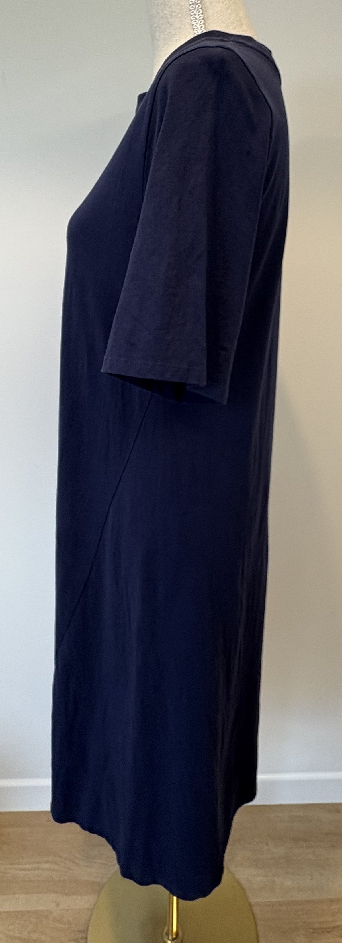 Kowtow Tee Shirt Dress, Navy - XS