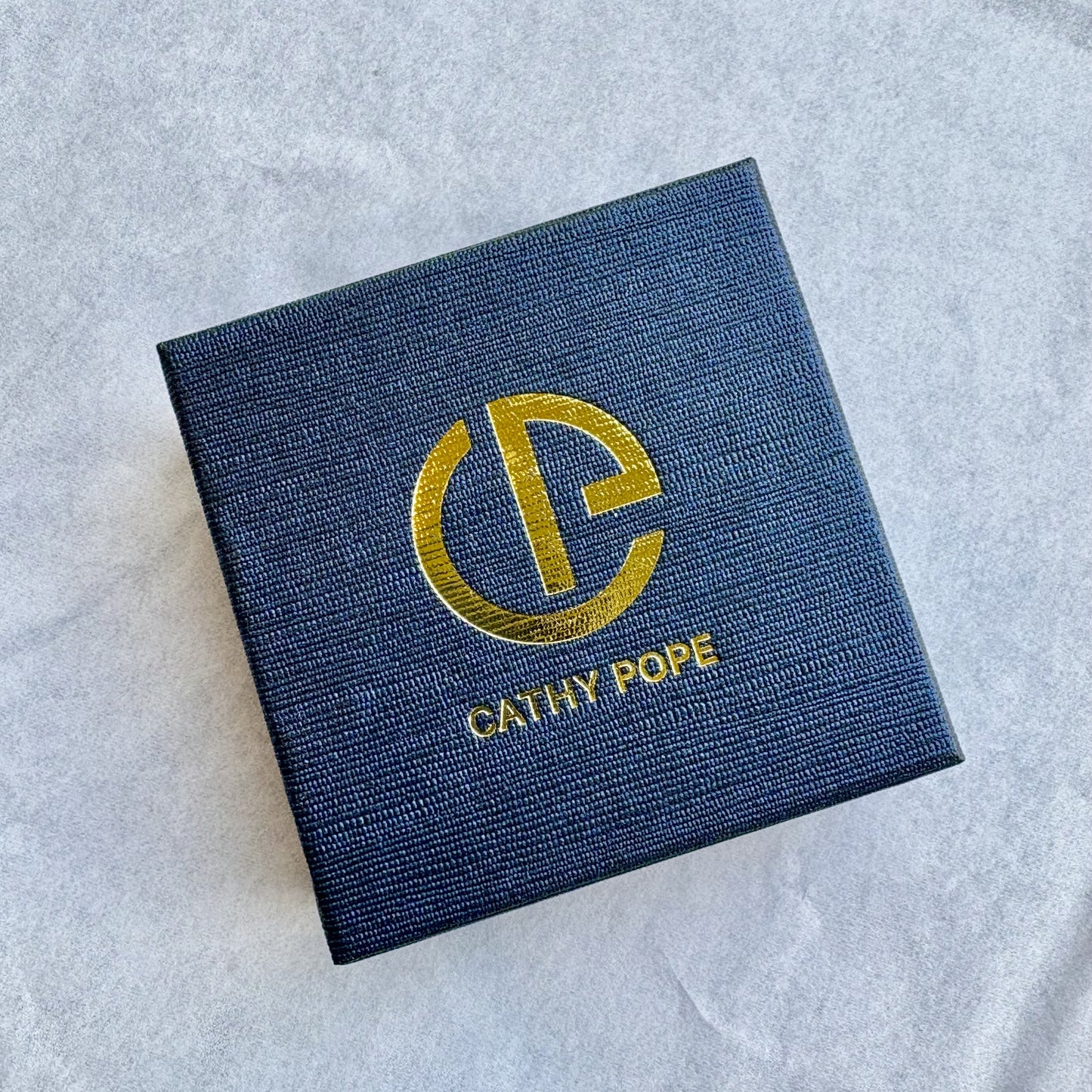 Cathy Pope Long Loop Necklace - Yellow Gold (RRP $229)