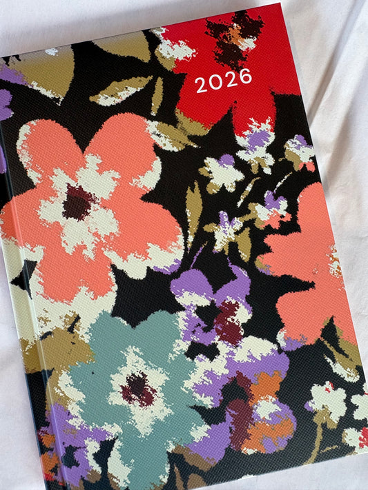 Father Rabbit x Juliette Hogan - Weekly Diary 2026 - Petal Parade (RRP $55)
