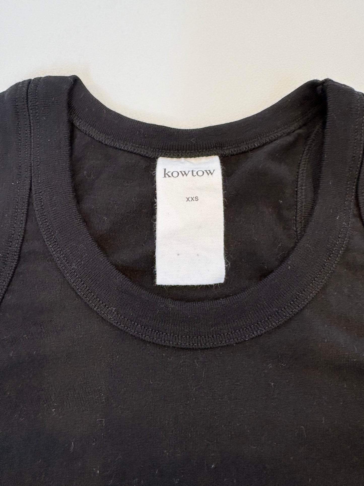 Kowtow Racer Back Singlet - XXS