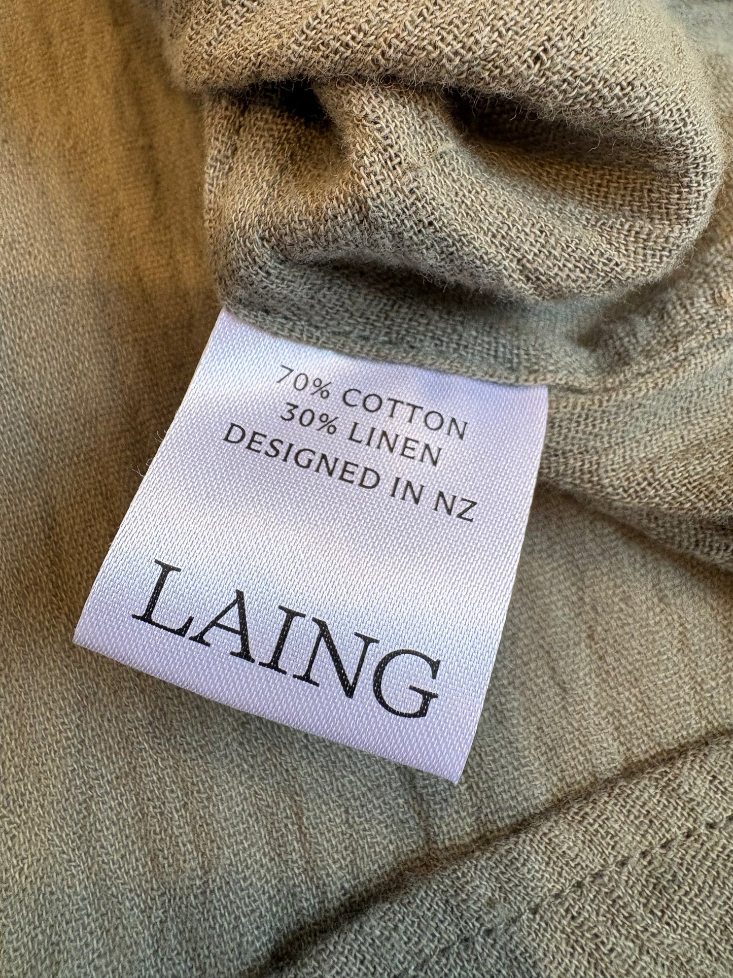 Laing - Raglan Sleeve Blouse - XS (RRP $349)