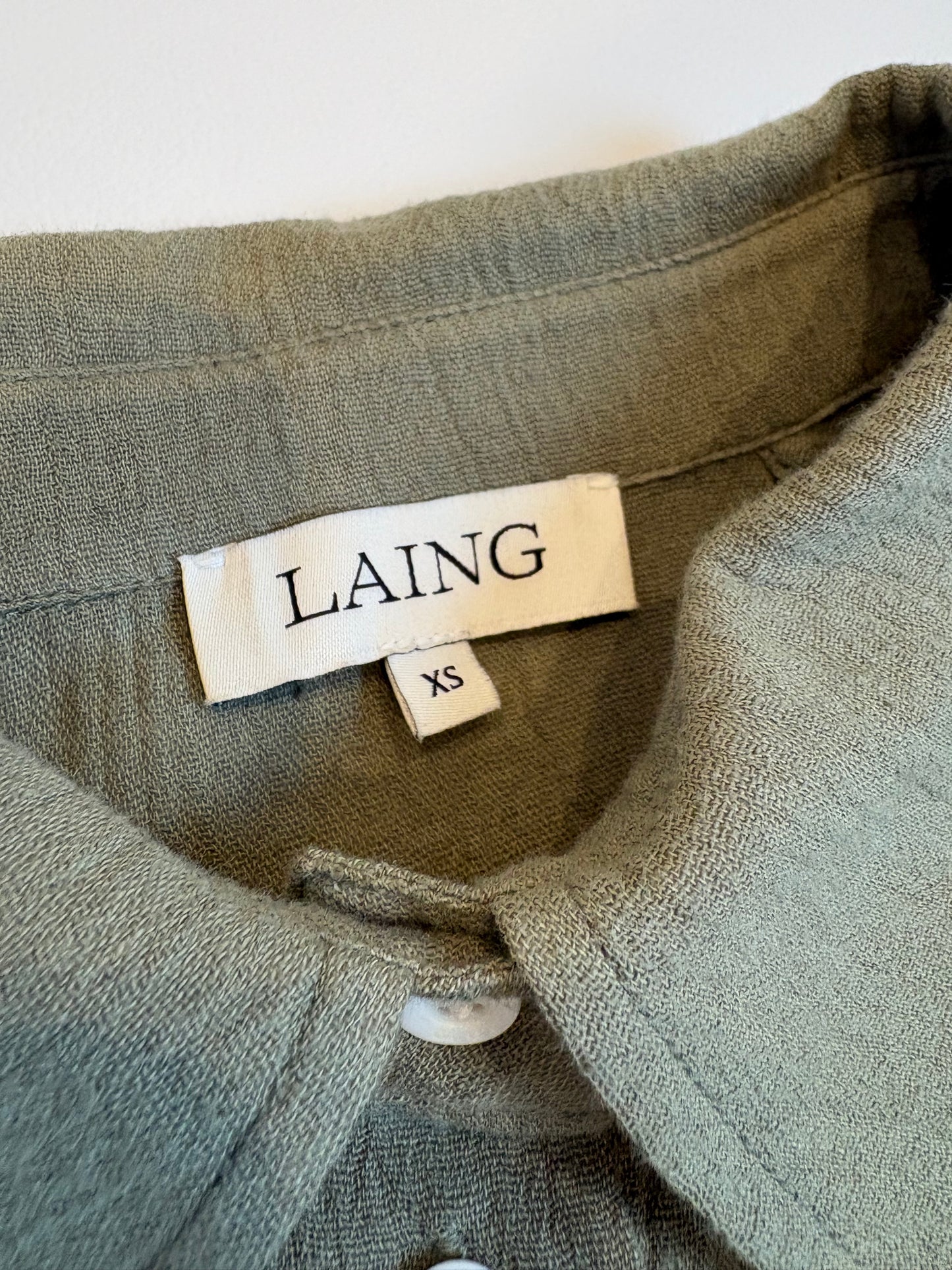 Laing - Raglan Sleeve Blouse - XS (RRP $349)