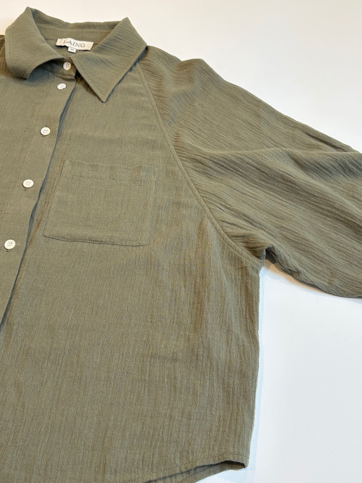 Laing - Raglan Sleeve Blouse - XS (RRP $349)