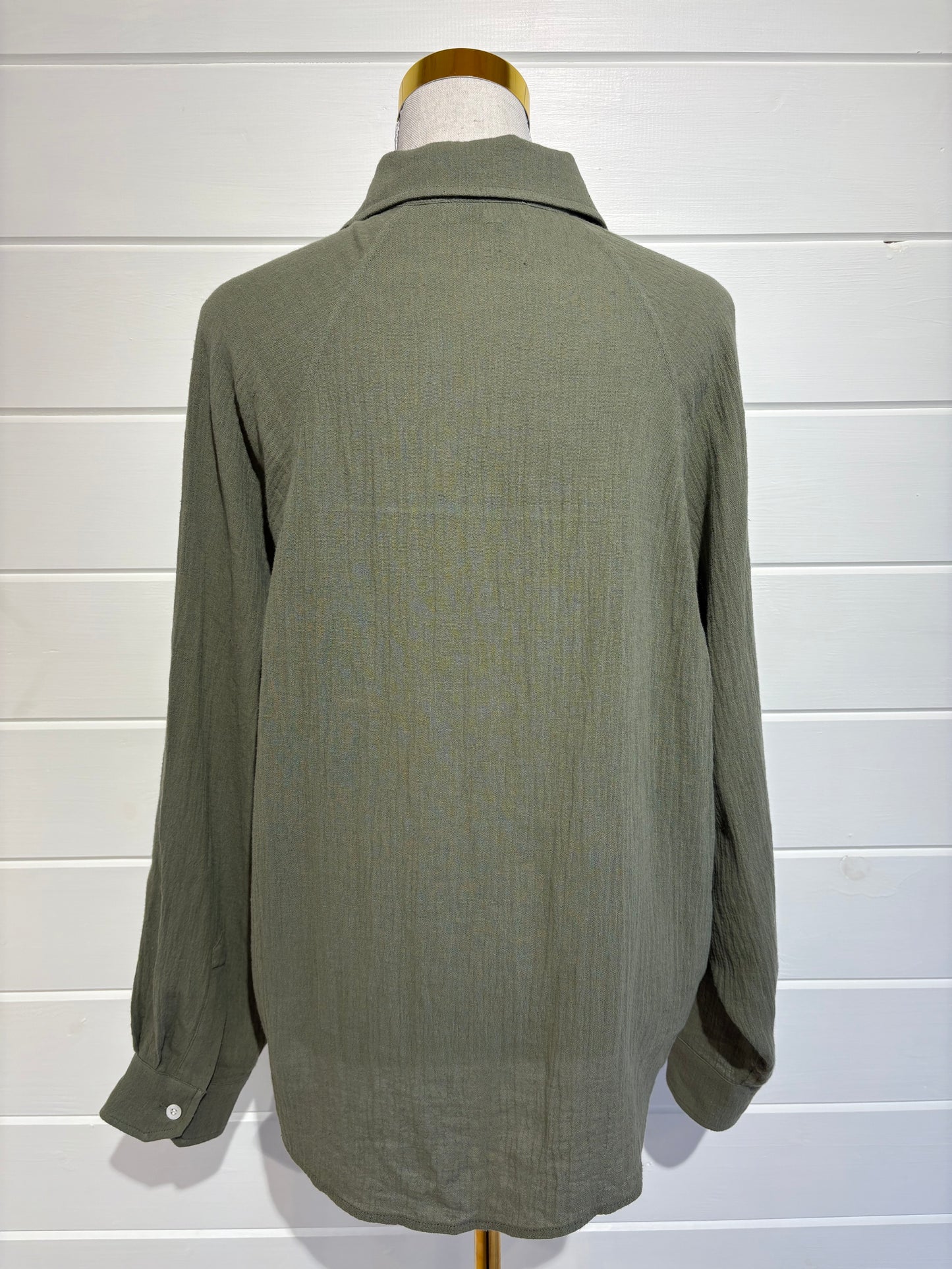 Laing - Raglan Sleeve Blouse - XS (RRP $349)
