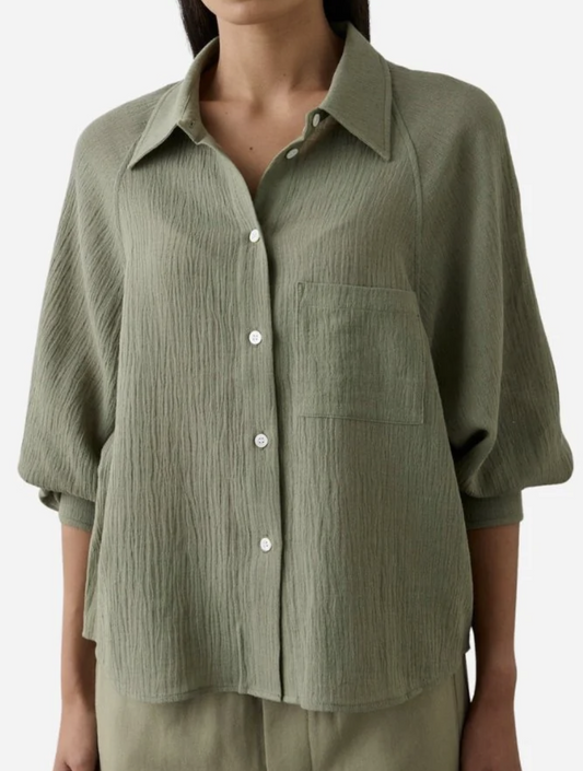 Laing - Raglan Sleeve Blouse - XS (RRP $349)