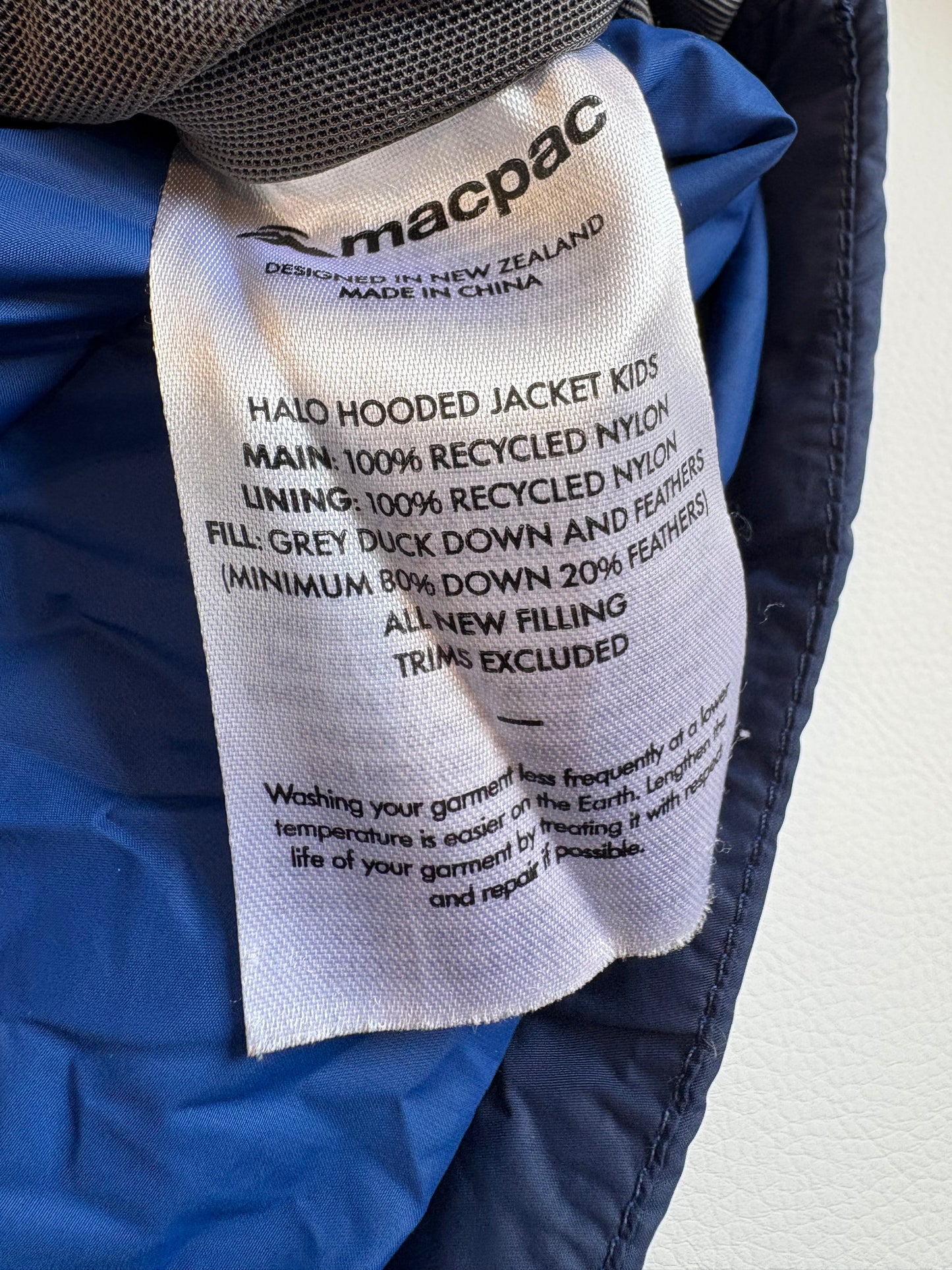 Kids Macpac Halo Puffer - 12