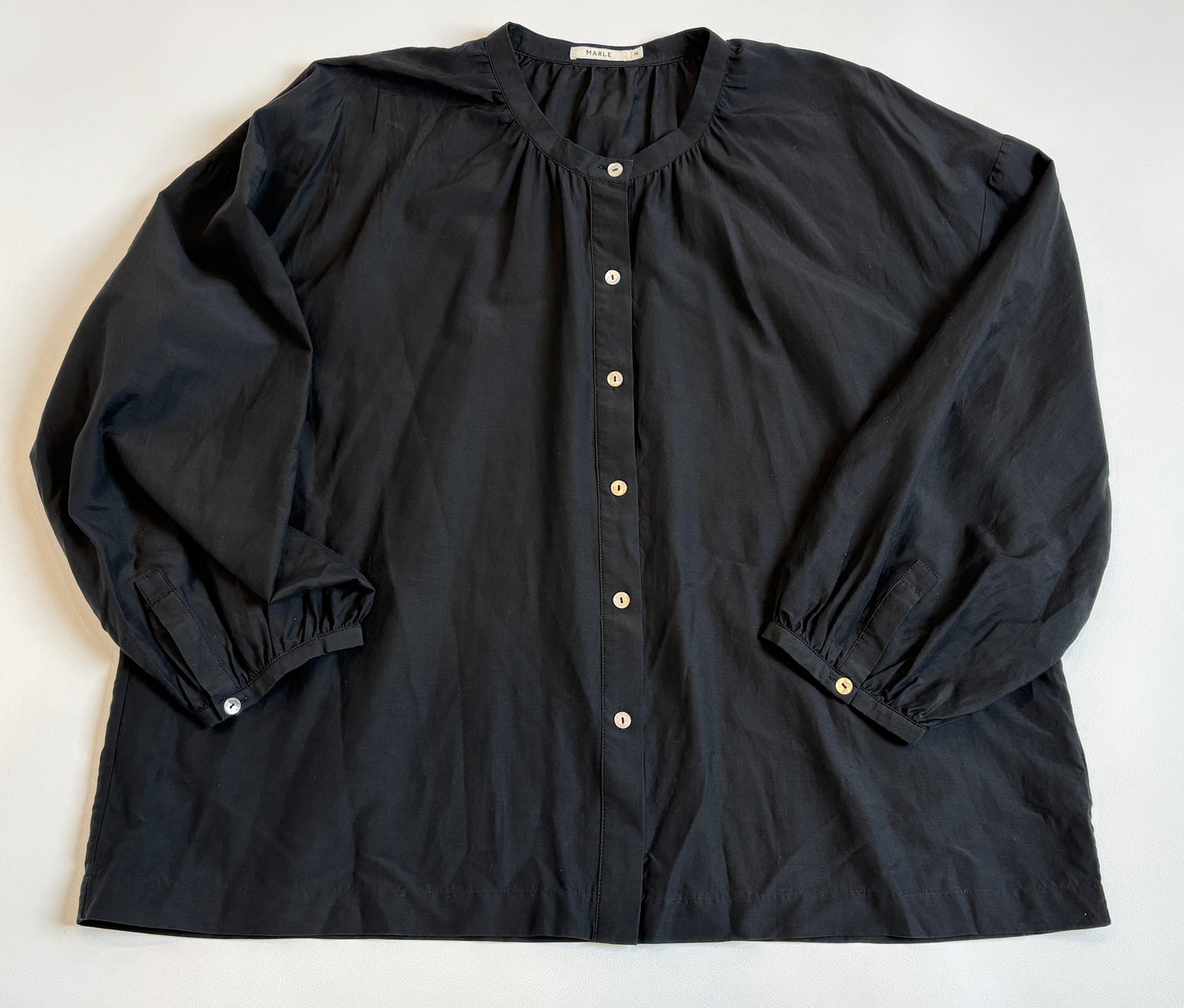 Marle Silk / Cotton Shirt - 14