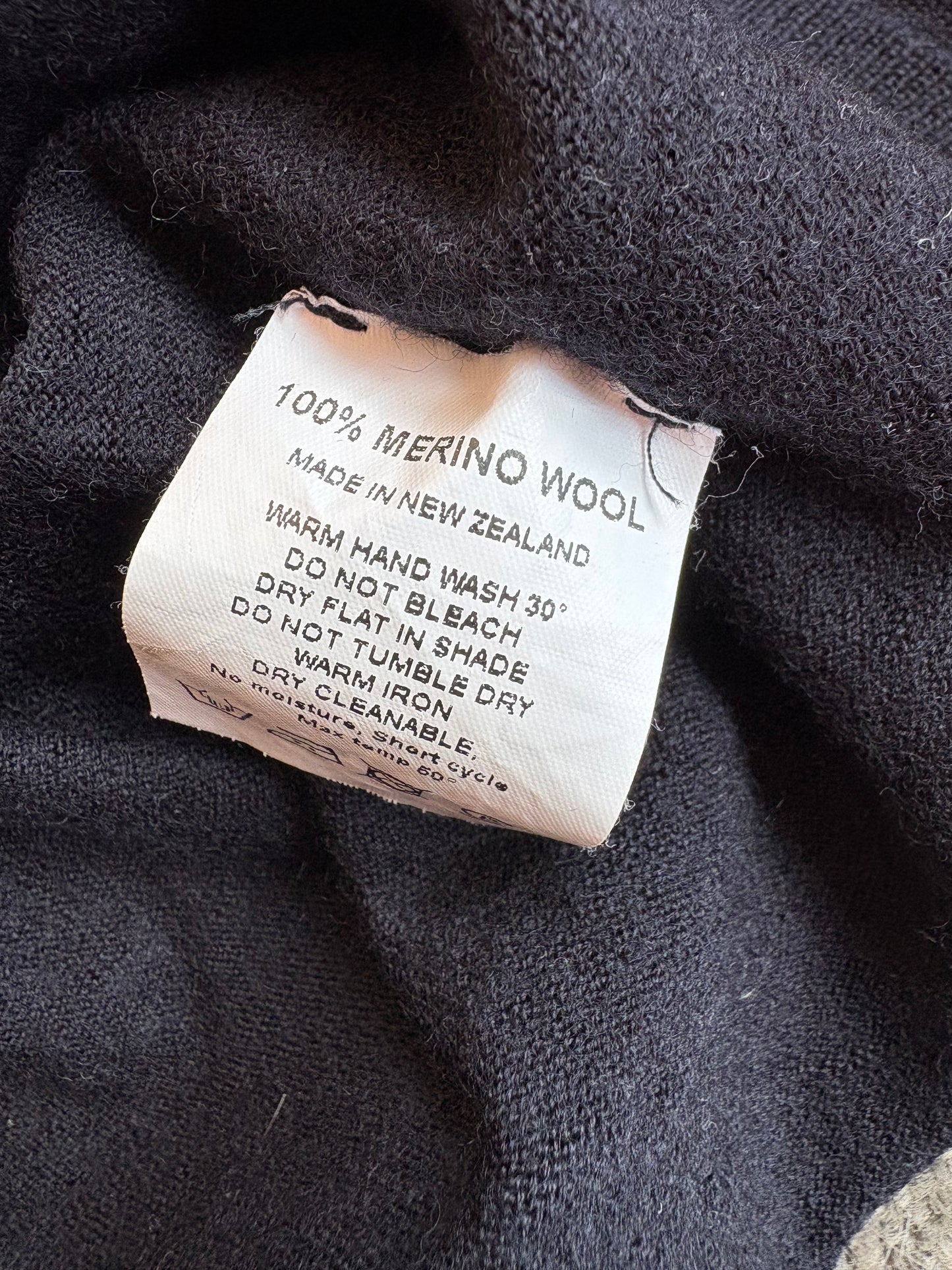 Standard Issue Merino, Black - XS