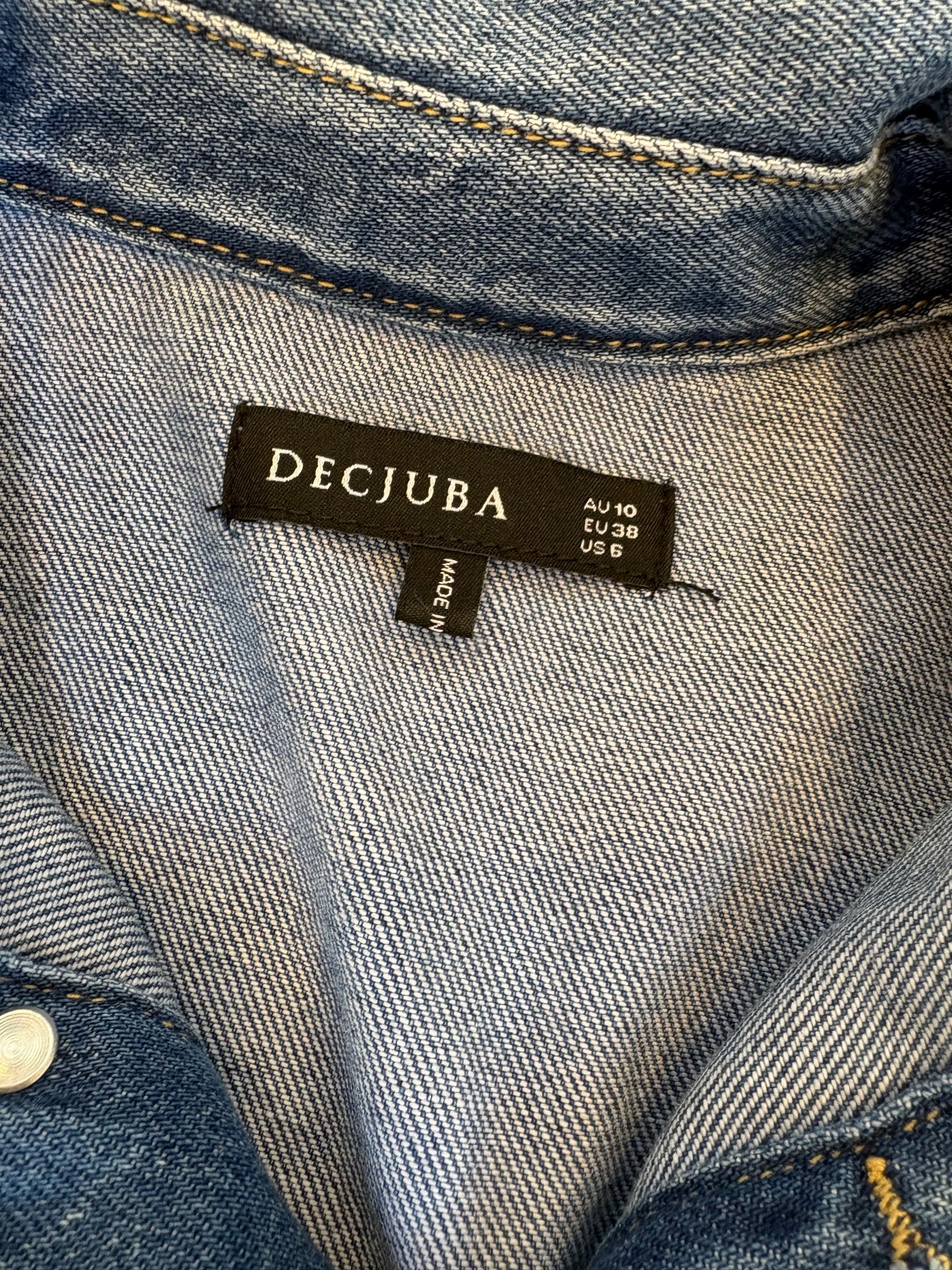 Decjuba Denim Playsuit - 10