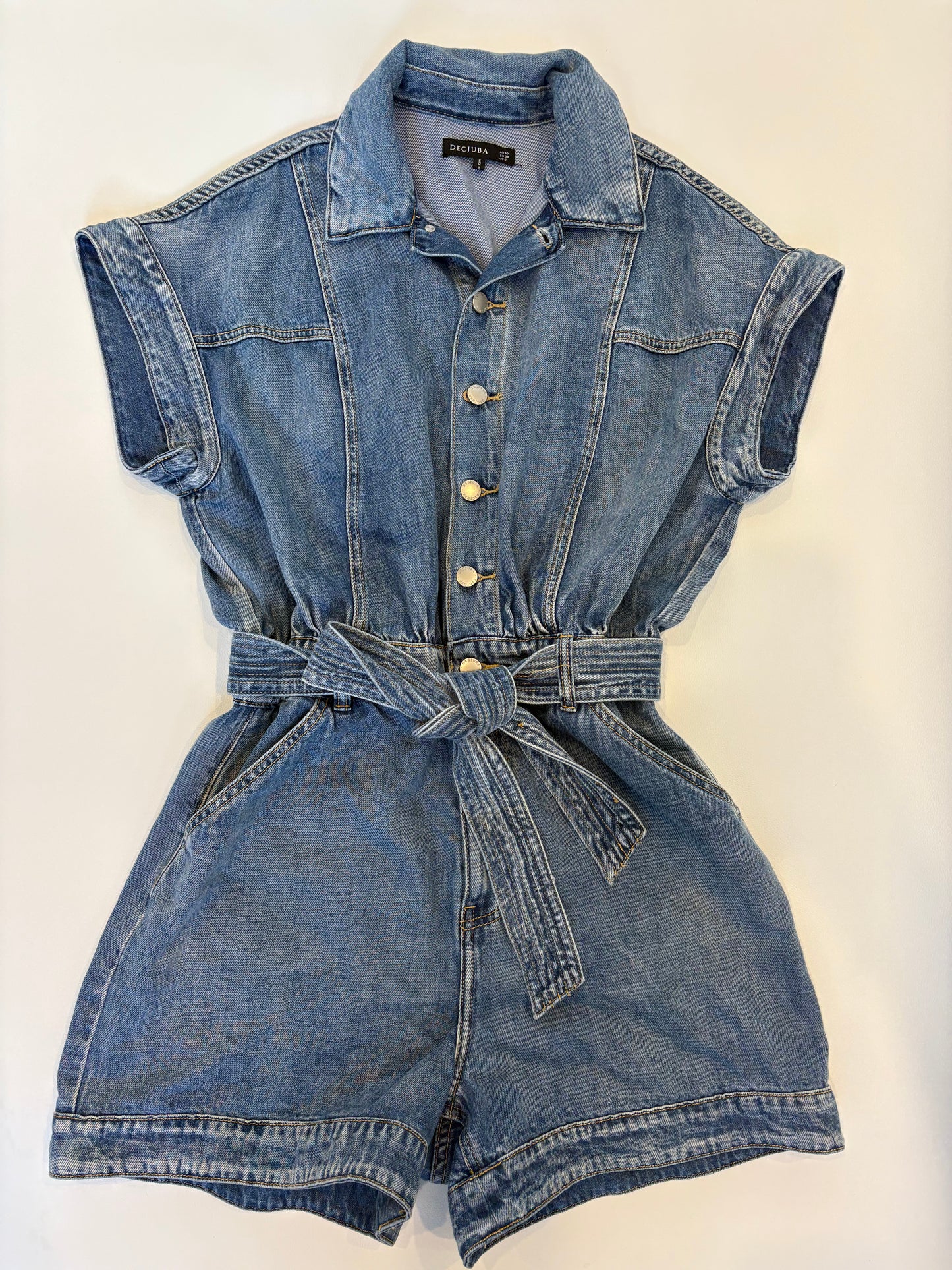 Decjuba Denim Playsuit - 10