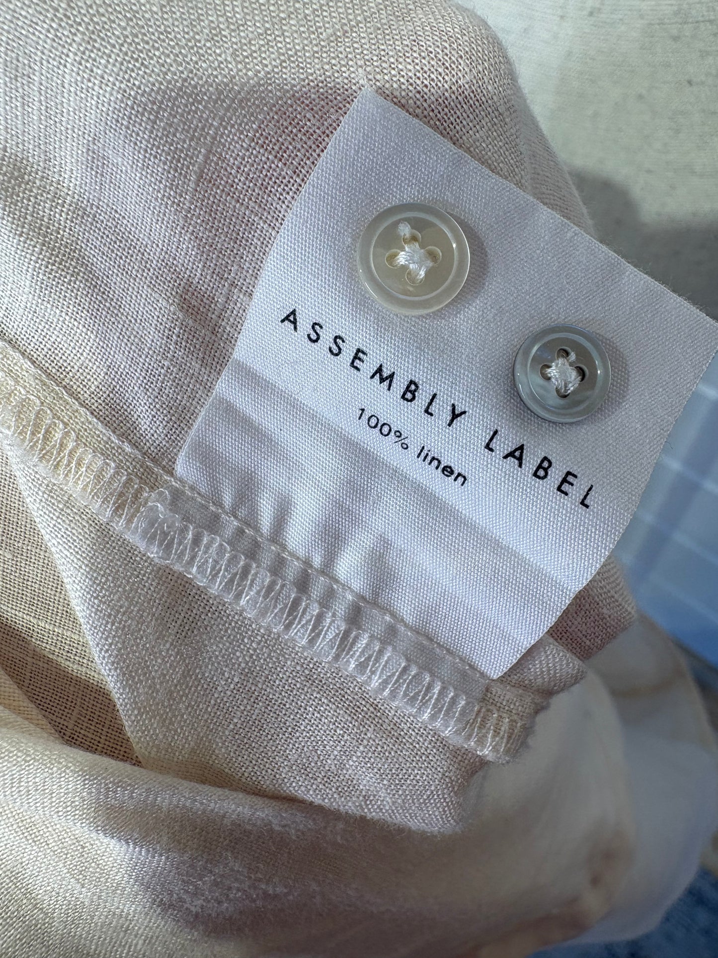 Assembly Label Linen Shirt - 6
