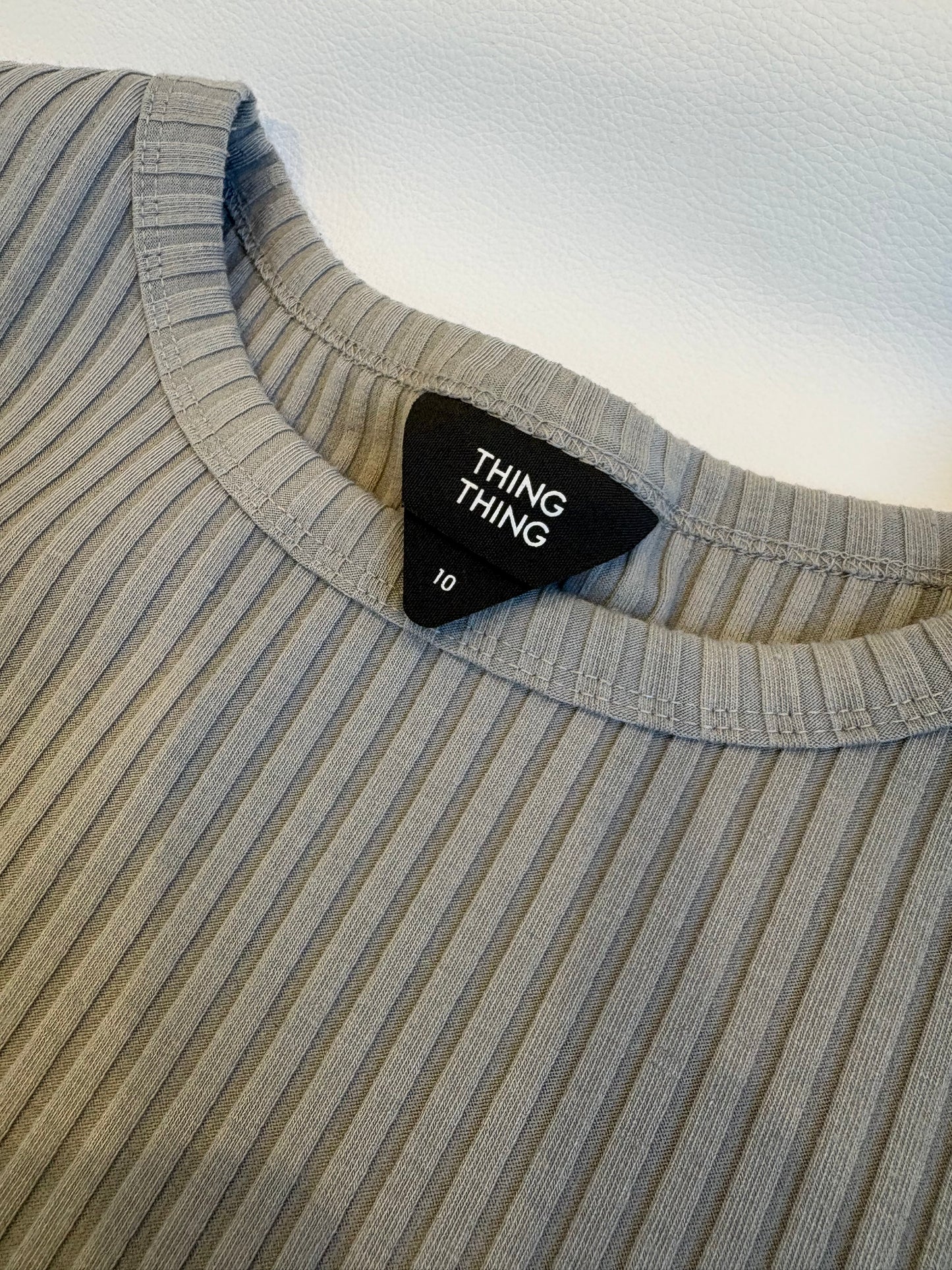 Thing Thing Ribbed Dress - 10