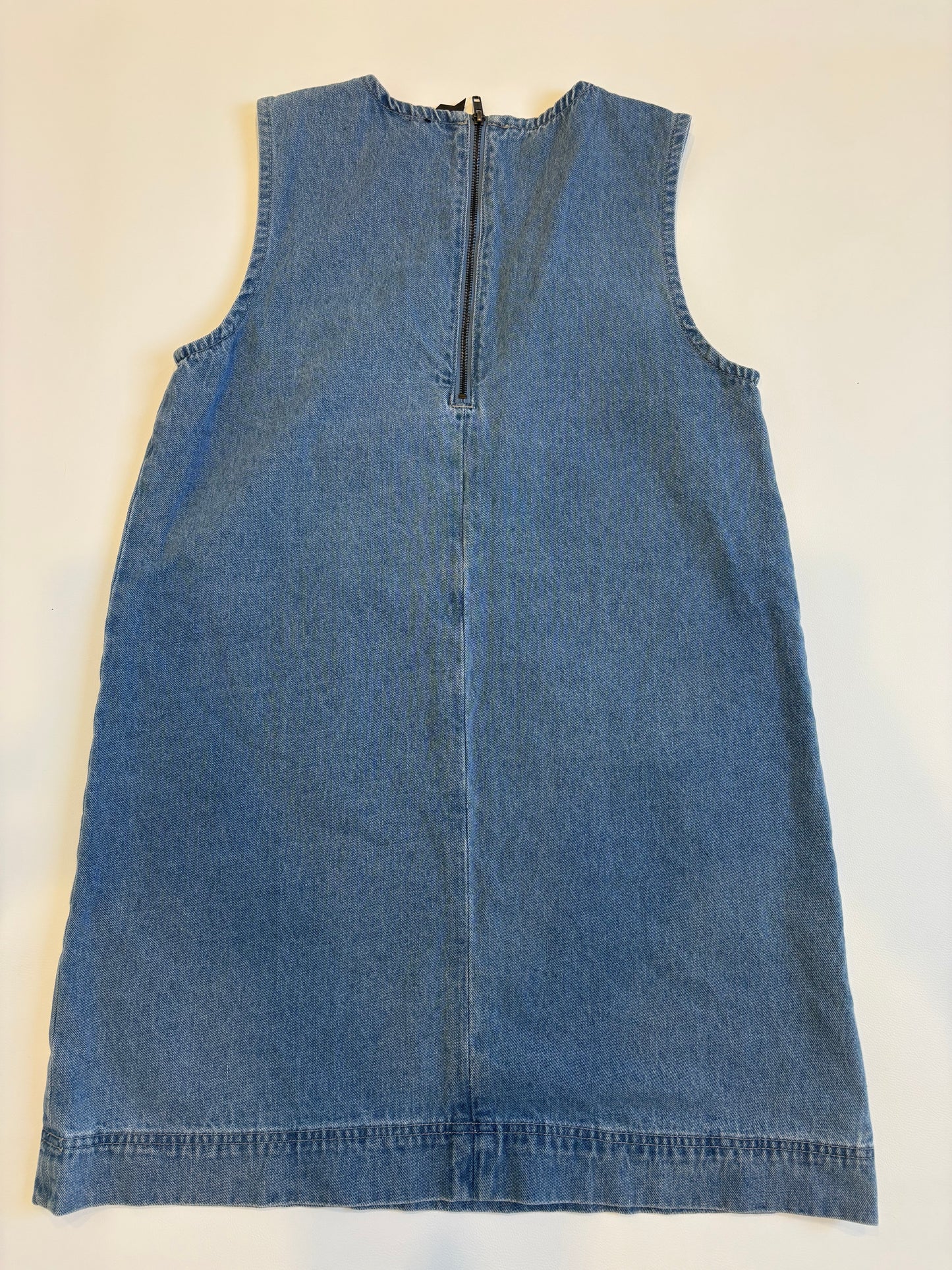 Huffer Denim Pocket A Line Dress