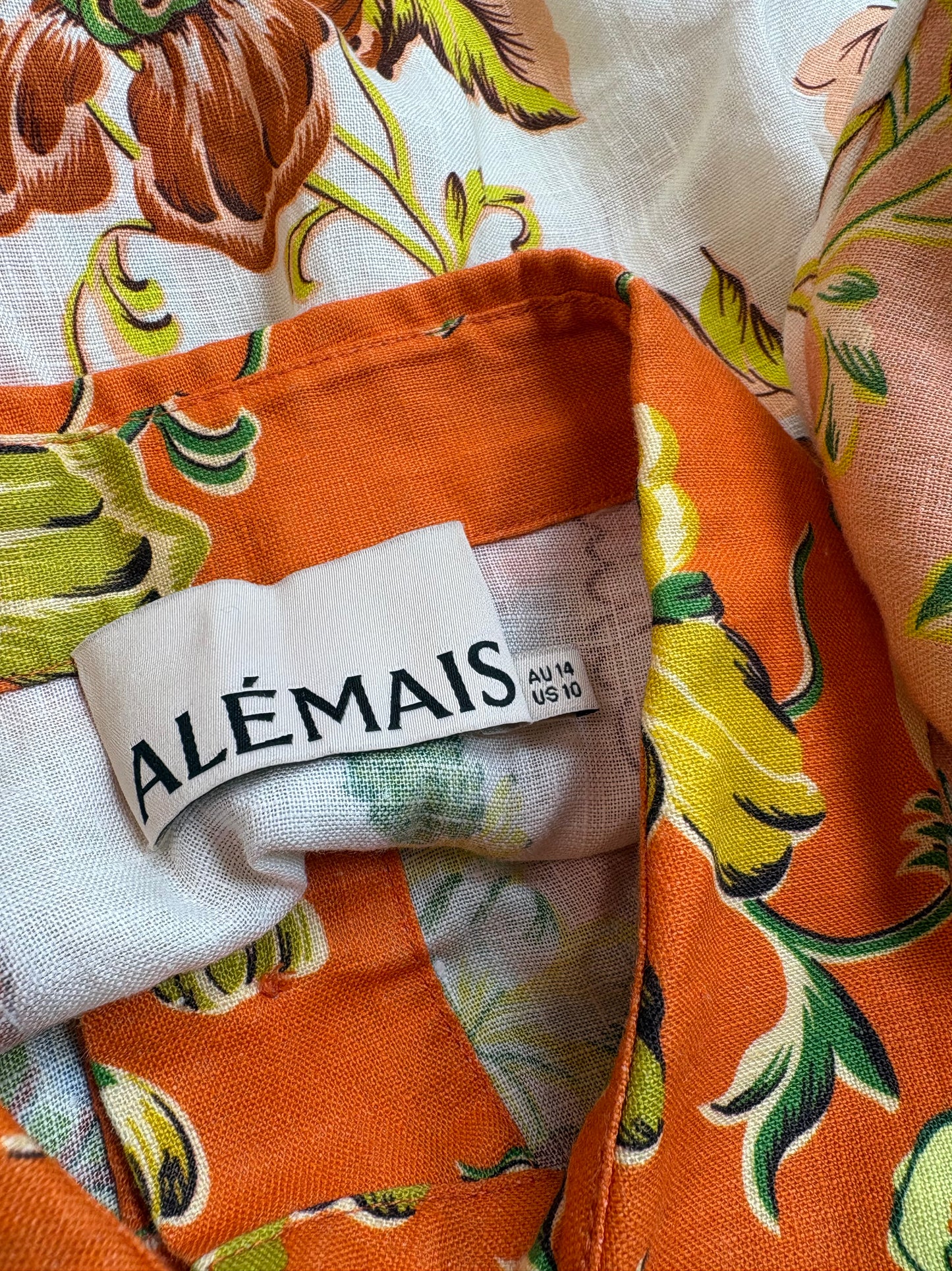 Alemais Hotel Lamu Mini Dress - Size AU14