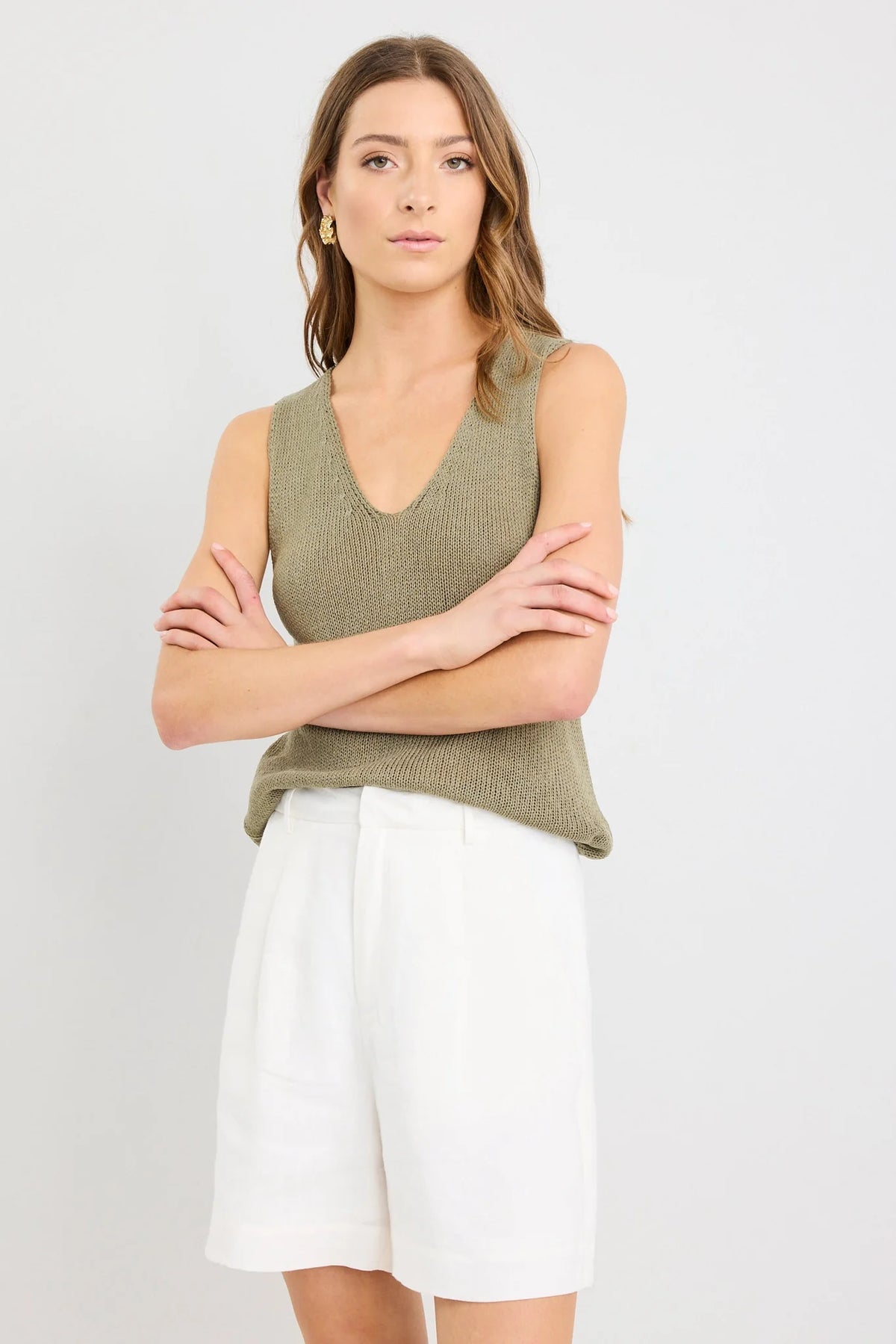 Stories Be Told Literal Linen Pleat Shorts - 10