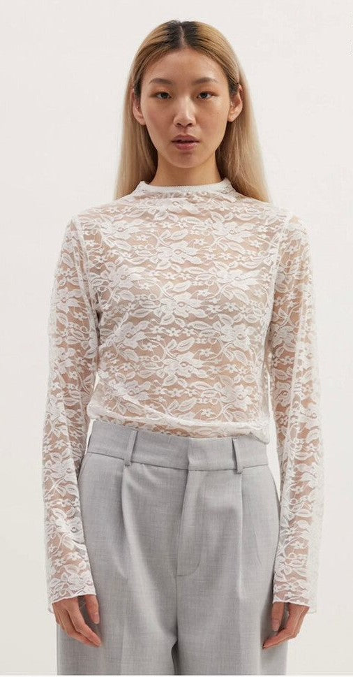 Remain Willa Lace Top - Ivory - 10