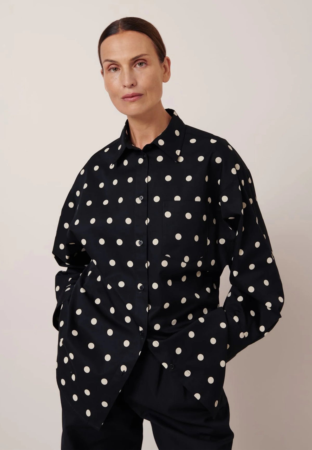 Kowtow Nova Shirt - Polka Dot - XXL